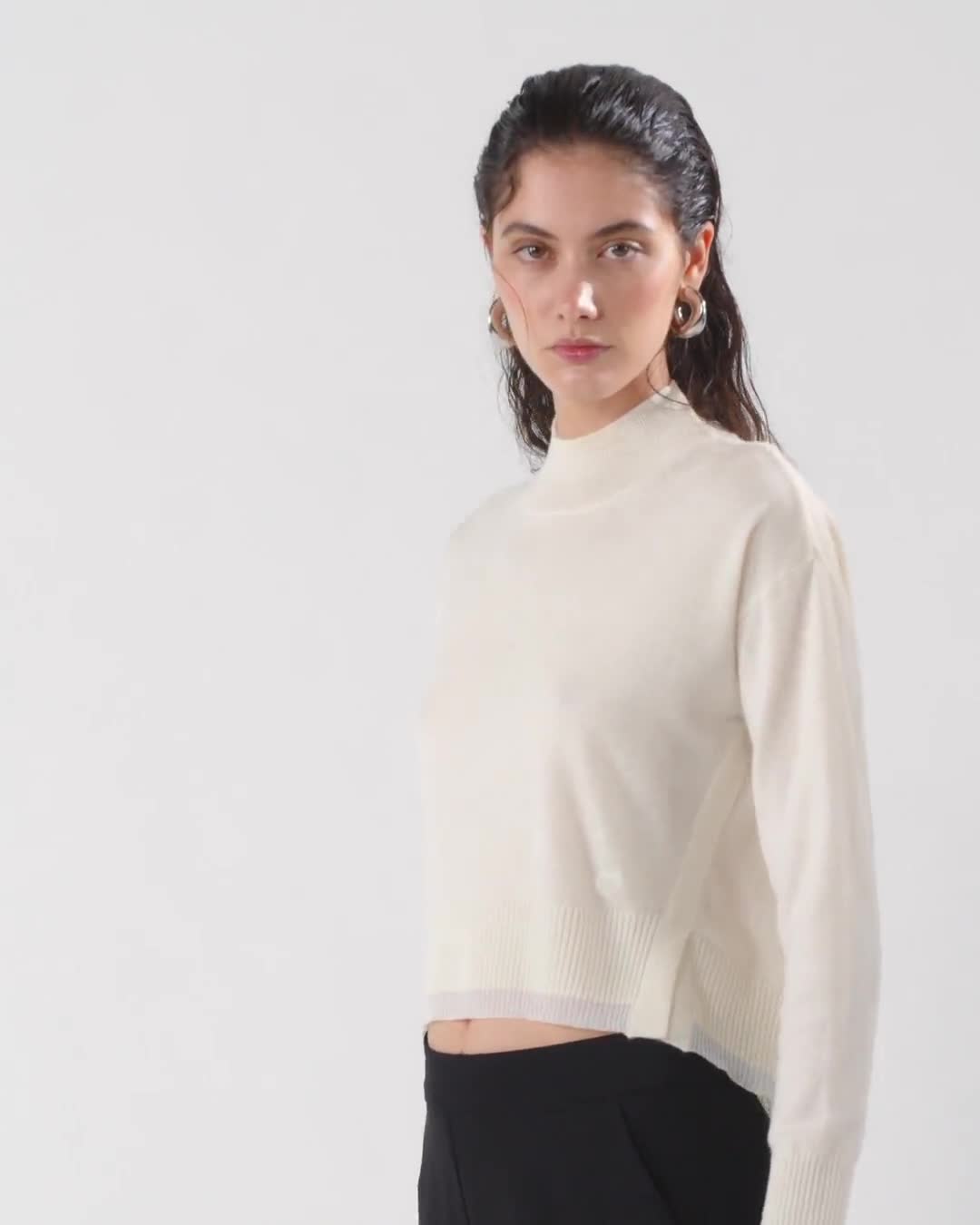 パンツ PINKO 104690A213Z99 Trousers PINKO TROUSERS AJACCIO CARGO Woman Grey | Mascheroni Store